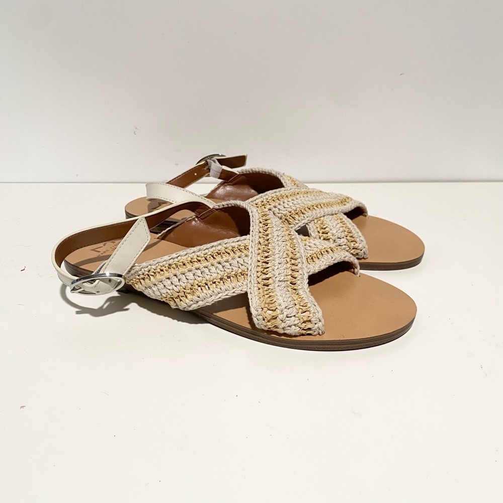 Marc Fisher LTD Womens Lonnie Adjustable Flat Ankle Strap 10‎ - Picture 4 of 7